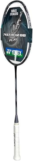 Yonex ASTROX 88 Play Badminton Racquet (BlackSilver) (4UG5) Factory Prestrung