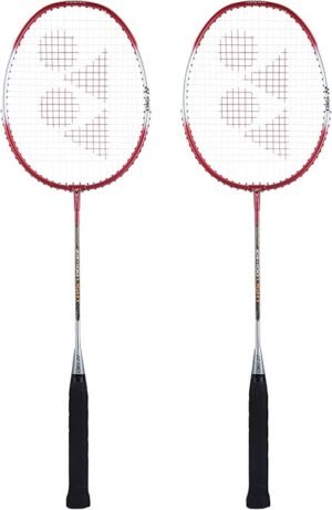 Yonex ZR 100 Light Aluminium Badminton Racquet with Full Cover Set of 2 Made in India