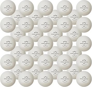 PRO SPIN Ping Pong Balls 3Star Premium White Table Tennis Balls HighPerformance 40+ ABS Professional Quality Ultimate Durability