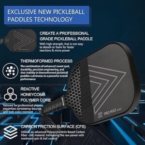 YC DGYCASI 16mm Pickleball Paddles