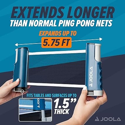 JOOLA Retractable Ping Pong Net